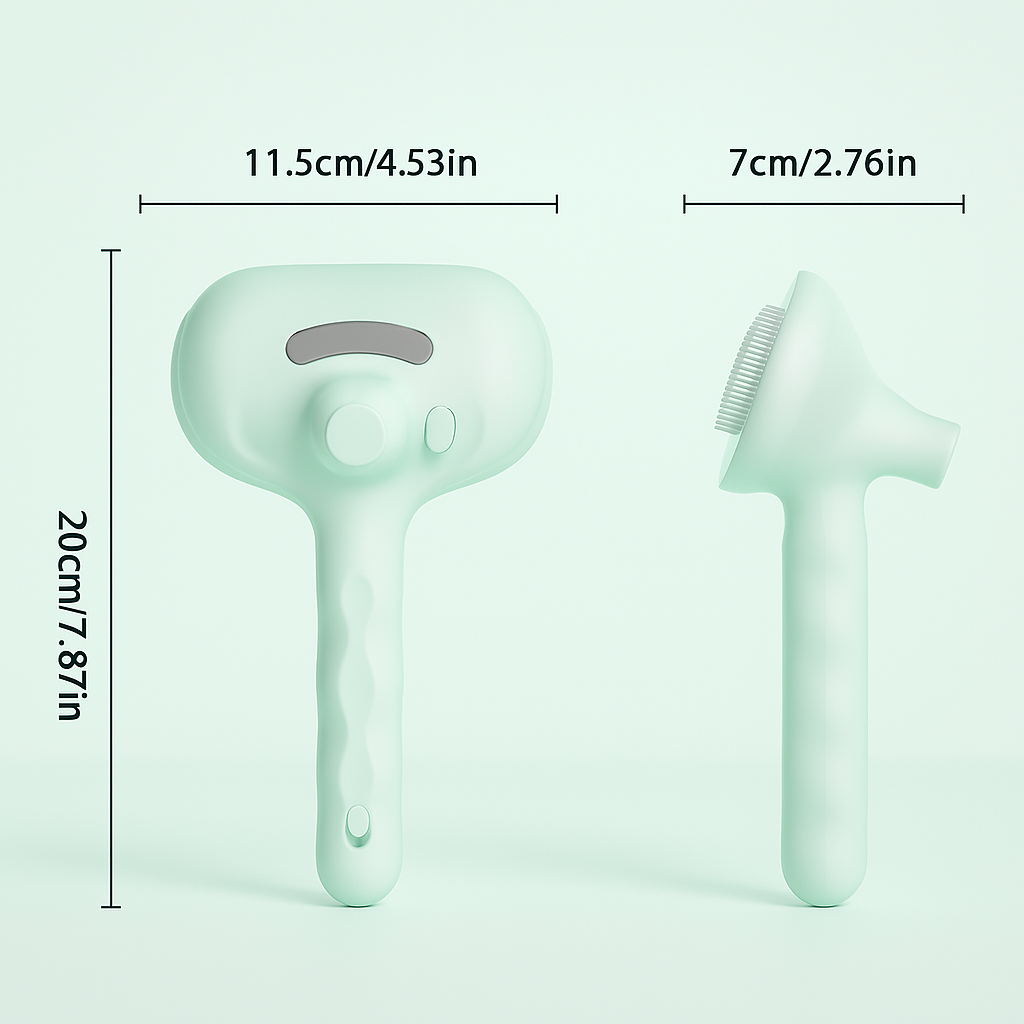 Spazzola Luno™ per toelettatura per cani con tecnologia a vapore